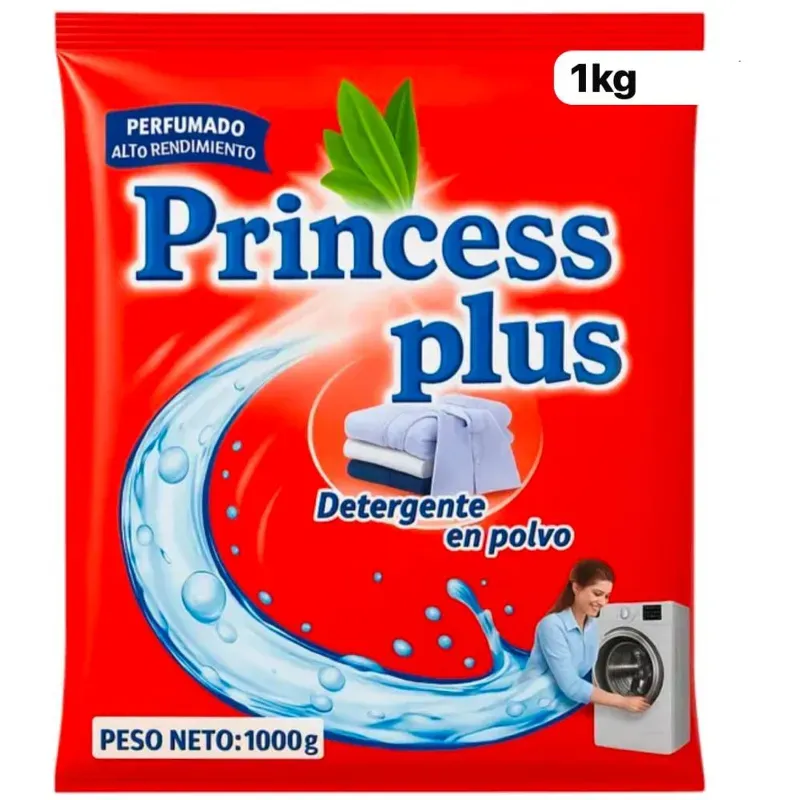 Detergente Perfumado Princess Plus 1kg 