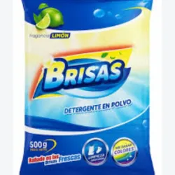 DETERGENTE BRISAS 500g LIMÓN 