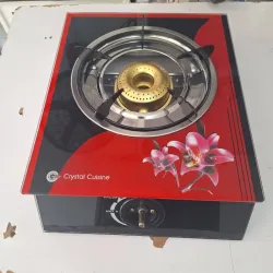 Fogón de gas de cristal con magneto