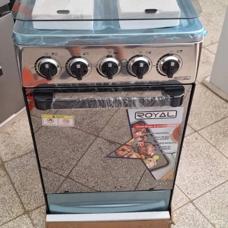 Fogón de gas de cristal con magneto