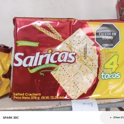 Galletas Salricas 4 tacos paquete de 4 tacos 🌮 