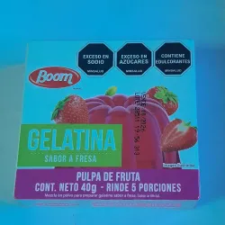 Gelatina de 🍓 fresa 40 g