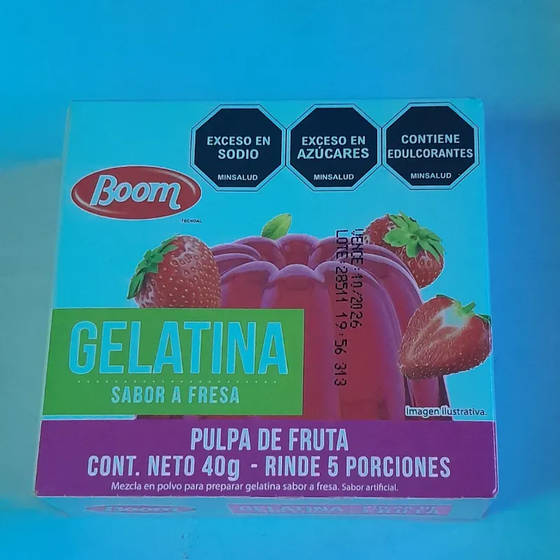 Gelatina de 🍓 fresa 40 g