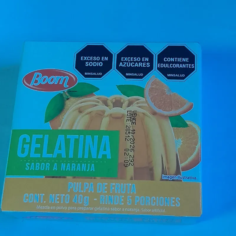 Gelatina de Naranja 🍊 40 g