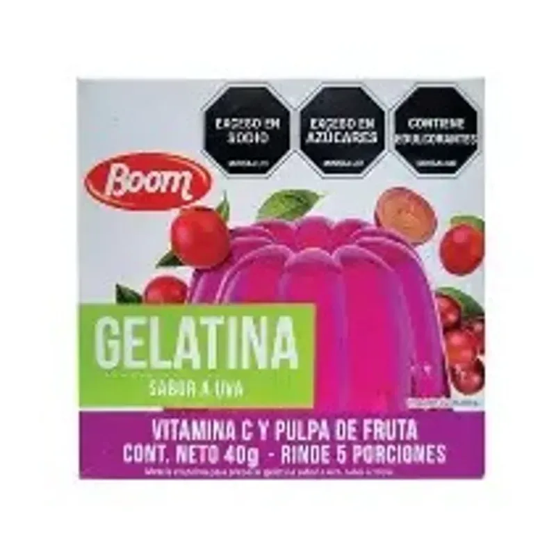 Gelatina de uvas 40g