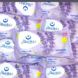 JABON DE BAÑO LAVANDA 100g ALBARAKA 