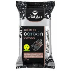 JABON DE BAÑO CARBÓN ACTIVO 100g ALBARAKA 