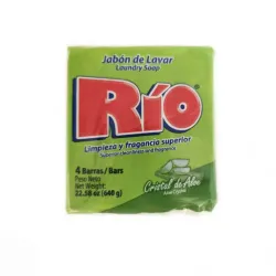 Jabón de lavar RIO 4 Barras 640 g 