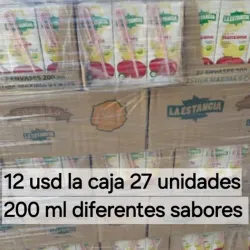 Jugo de diferentes sabores de 200 ml
