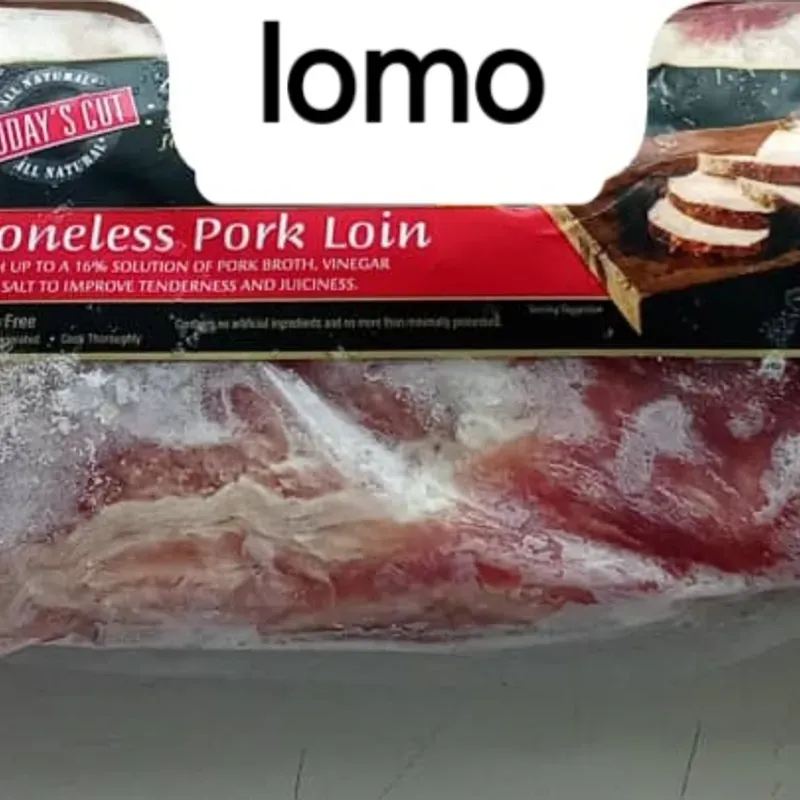 lomo de cerdo 3 libras 