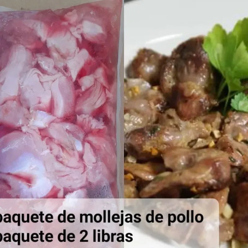 MOLLEJAS DE POLLO 