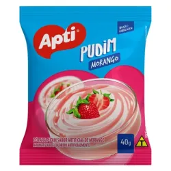 Natilla-budín de Fresa, 40 g, Apti