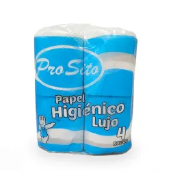 Papel higiénico 4 rollos Lujo