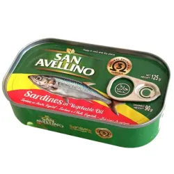 SARDINA EN ACEITE VEGETAL 125 g