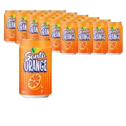 Refresco de naranja 24 latas 