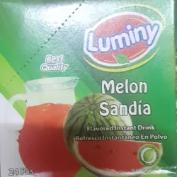 Refresco en polvo rinde 1.5L Sabor Melón 🍈 