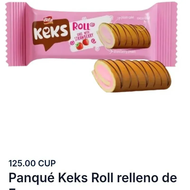 ROLLITOS RELLENOS DE FRESA  