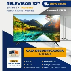 TELEVISOR S-MART TV Eko 32pulgadas 