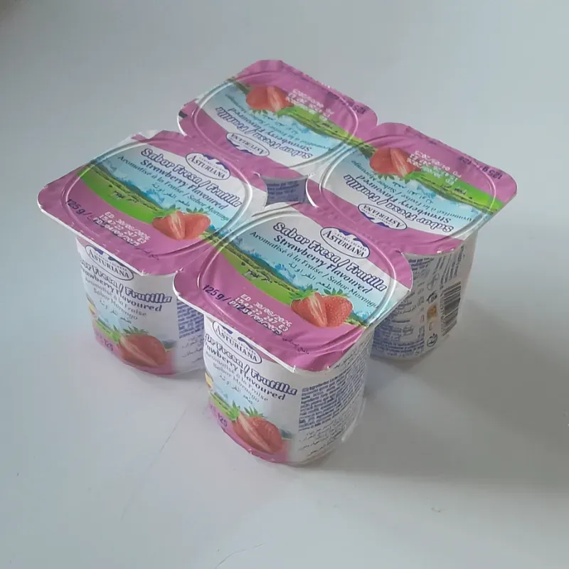 Yogur sabor FRESA 4 und 125 g