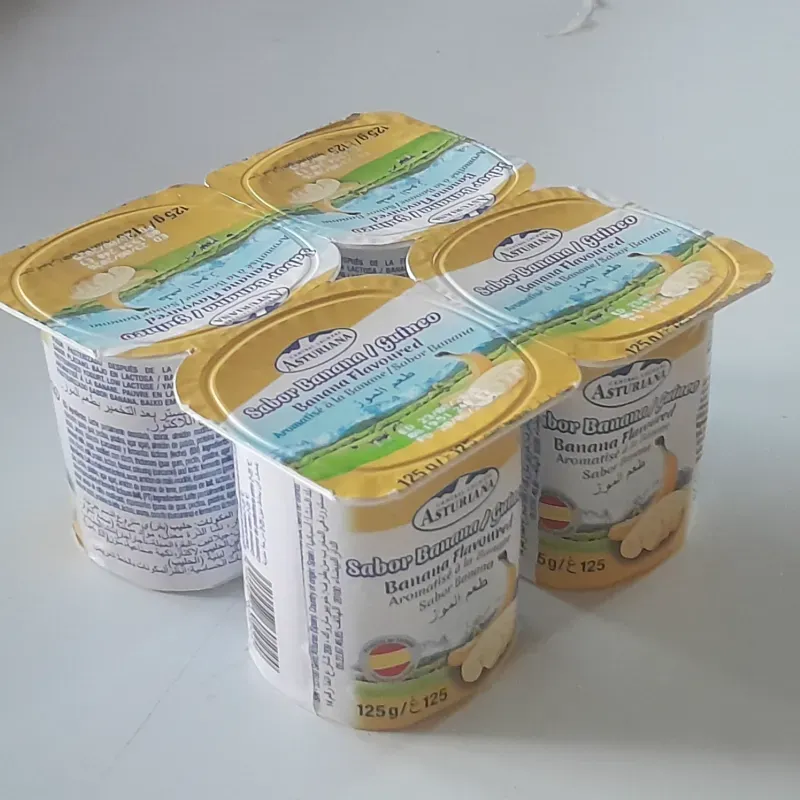 Yogur sabor Plátano 4 und 125 g