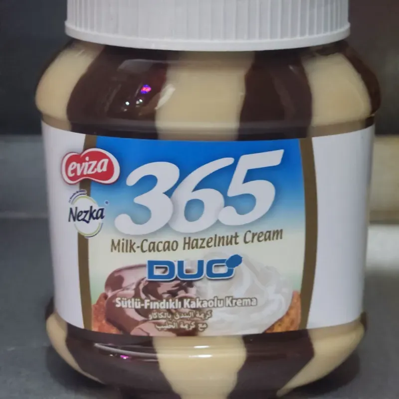 Crema de leche y cacao