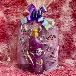 Combo: Shampoo y acondicionador L’Oréal + Crema de Peinar