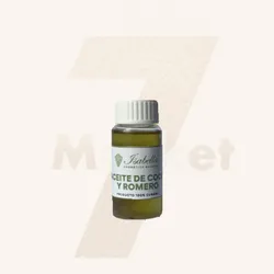 Aceite de coco y romero 