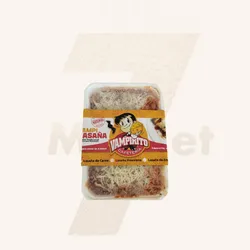 Bandeja de lasaña de carne 