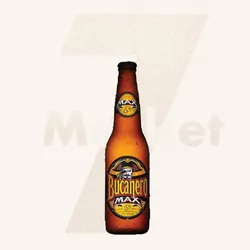 Cerveza de botella Bucanero MAX