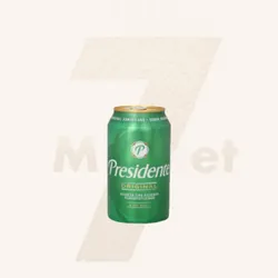 Cerveza lata presidente 