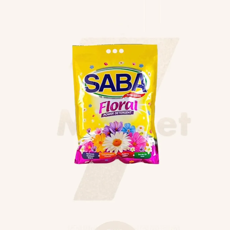 Detergente en polvo Saba 1 kg 