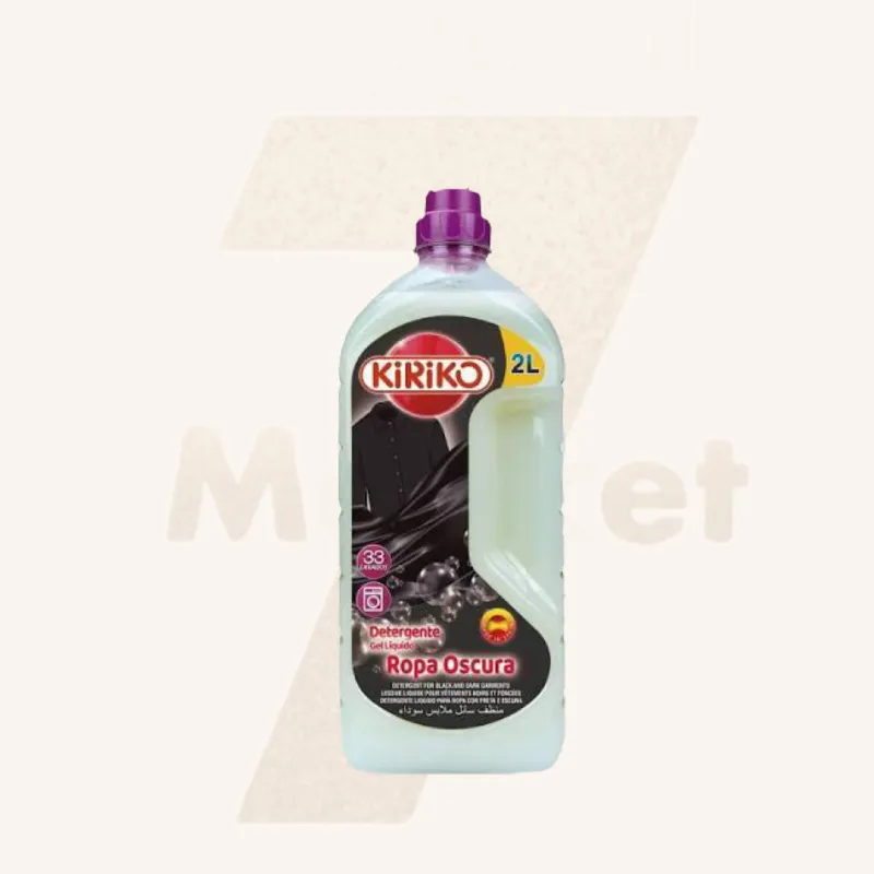 Detergente líquido ropa oscura kiriko 