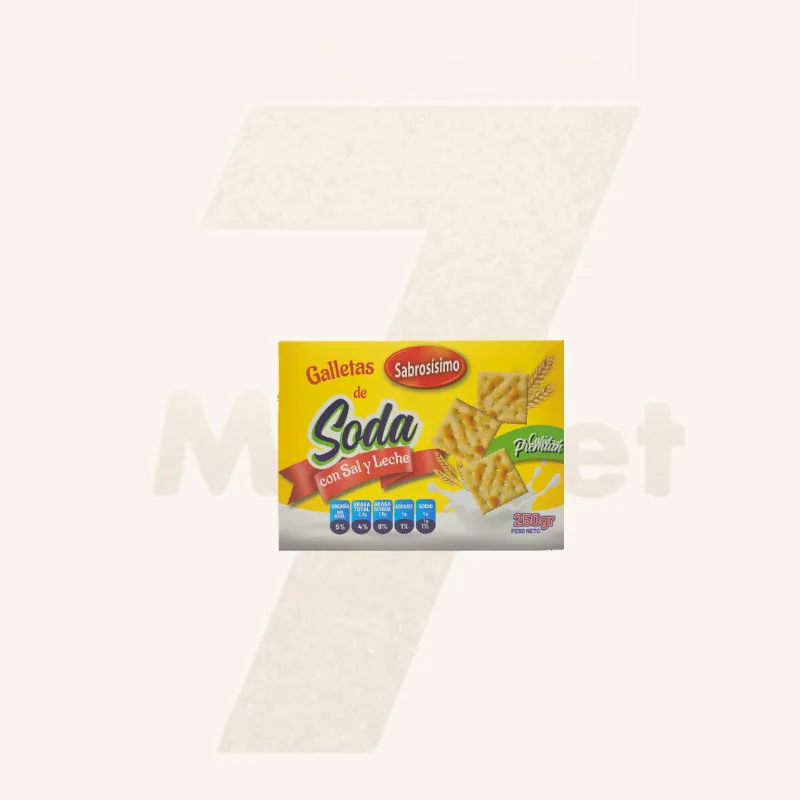 Galletas de soda y sal 