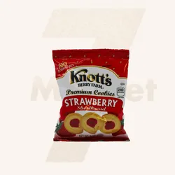 Galletas strawberry Knots