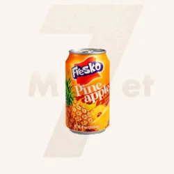 Lata de jugo Piña Fresko
