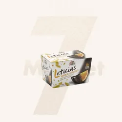 Leticias naranjas al chocolate 