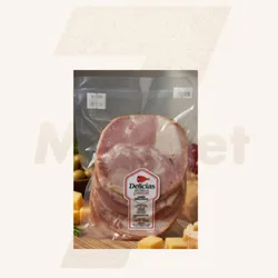 Lomo de jamón embuchado lasqueado