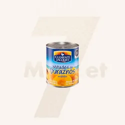 Mitades de durazno 480 g