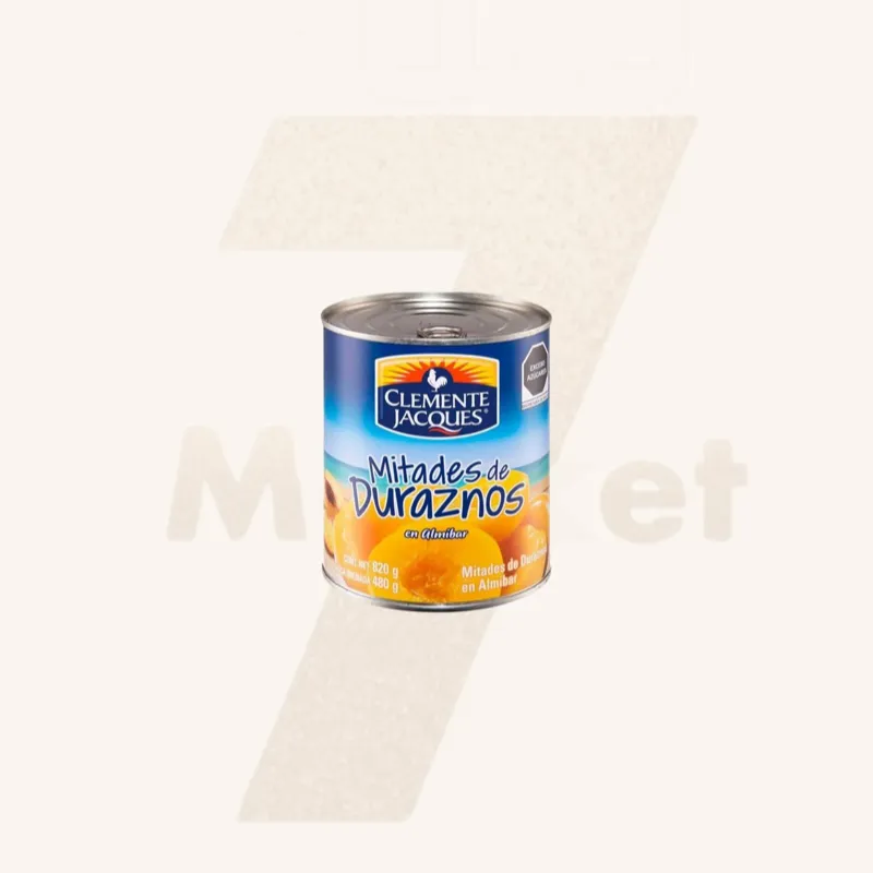 Mitades de durazno 480 g