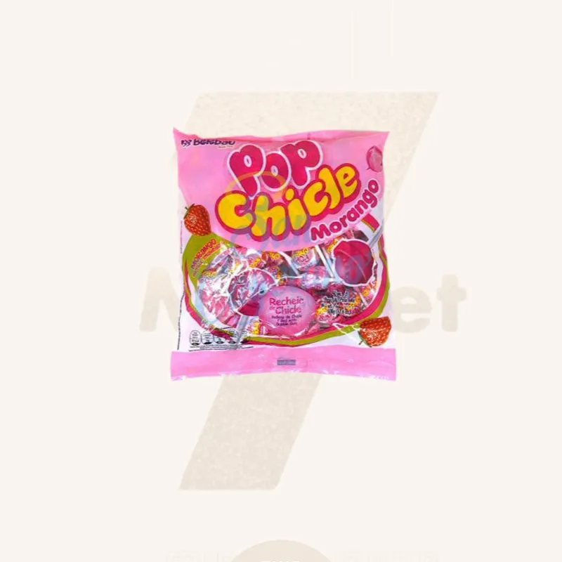 Paquete de chupa-chups fresa