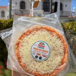 Pizzas de queso congeladas