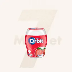 Pote de Chicles Orbit 46 u Fresa