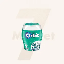 Pote de Chicles Orbit 46u Eucalipto