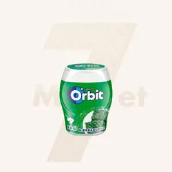 Pote de Chicles Orbit 46u Hierbabuena