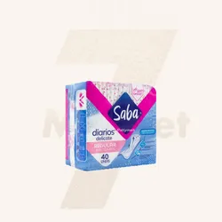 Protectores diarios 40 piezas 