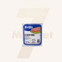 Salchicha de pollo 10 unid