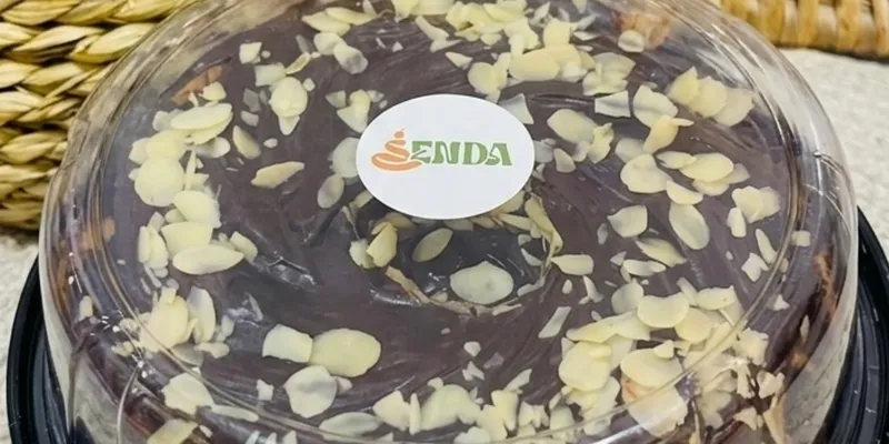 Tarta de chocolate con almendra