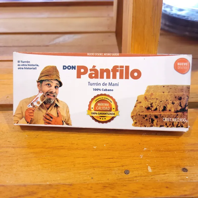 Turrón de maní Don Pánfilo