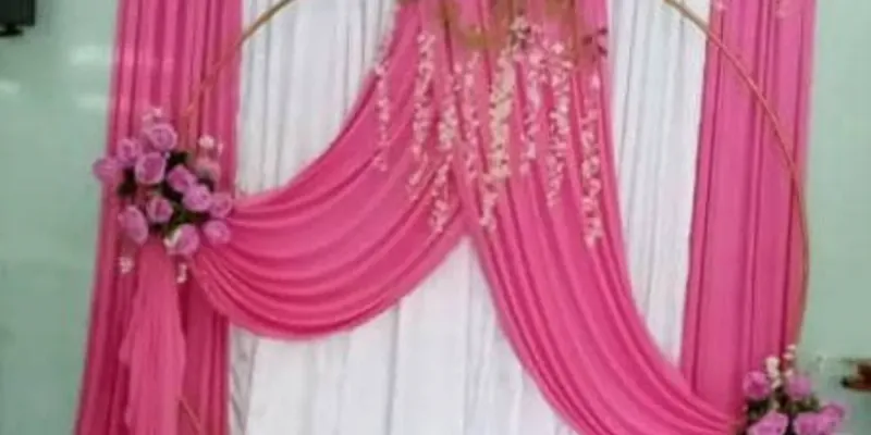 Decoración con flores