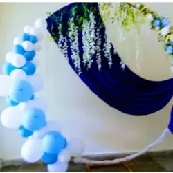 Decoración con flores 